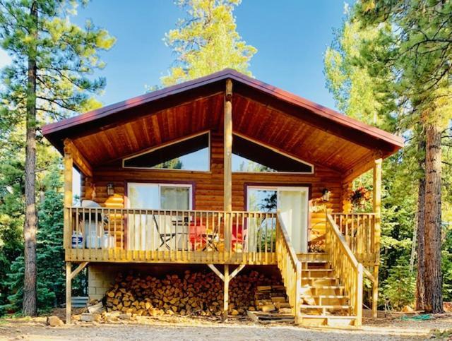 Adventure Awaits 3King Bed,2Bath Log Cabin In Heart Of Duck Creek Village! Exteriér fotografie